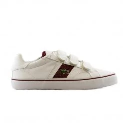 Lacoste Fairlead WW Spc Casual Shoe - White - Boys
