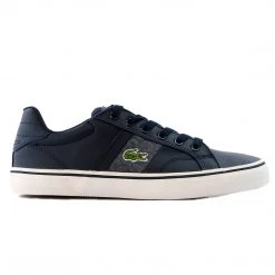 Lacoste Fairlead Ww Spc Casual Shoe - Blue / Dark Grey - Boys