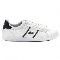 Lacoste Graduate Shoes - Black/Red - Mens 5 Lacoste Graduate Shoes - Black/Red - Mens