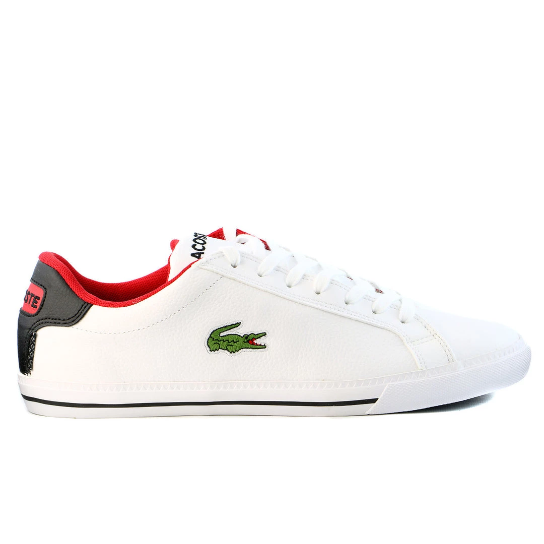 Lacoste Graduate Vulc TS US Fashion Sneaker Shoe - Dark Blue/Red - Mens 2 Lacoste Graduate Vulc TS US Fashion Sneaker Shoe - Dark Blue/Red - Mens