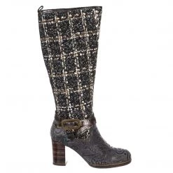 L'Artiste By Spring Step Tweed Boot - Women's Womens