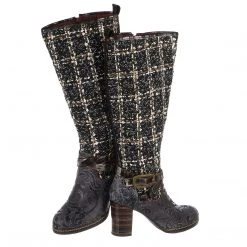 L'Artiste By Spring Step Tweed Boot - Women's Womens