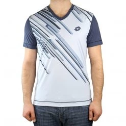 Lotto Slade Polo Tee Shirt - Aster/Pearl - Mens