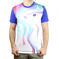 Lotto Blend Crew Tennis Tee - Mulberry Blue - Mens