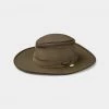 Tilley Men's Hat LTM6 AIRFLO Broad Brim - OLIVE Mens