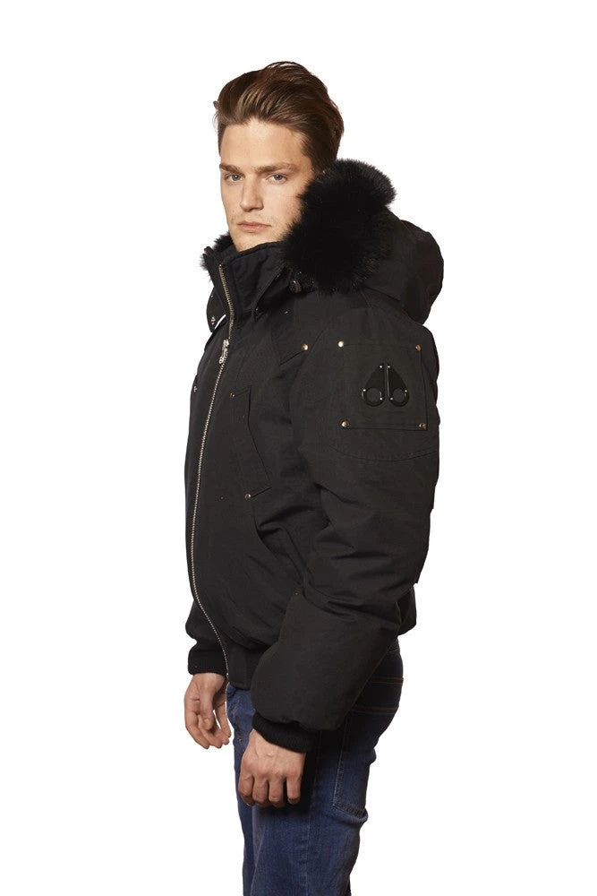 Moose Knuckles 100 Percent Down Ballistic Bomber - Grey - Mens 2 Moose Knuckles 100 Percent Down Ballistic Bomber - Grey - Mens