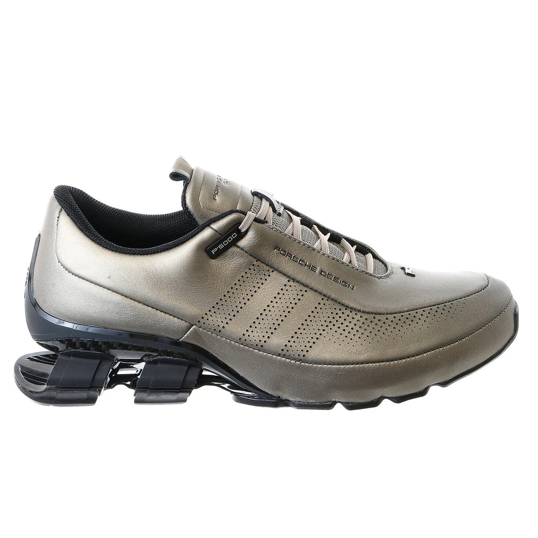 Adidas Porsche Design M Bounce S4 Leather II Fashion Running Sneaker Shoe - Gun Metal / Gun Metal / Black - Mens 1 Adidas Porsche Design M Bounce S4 Leather II Fashion Running Sneaker Shoe - Gun Metal / Gun Metal / Black - Mens