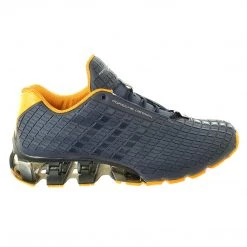 Adidas Porsche Design Run Bounce: S3 Running Sneaker Shoe - Midnight Grey / Midnight Grey / Tangerine - Mens