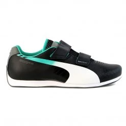Puma Mercedes EvoSpeed 1.3 Lo Driving Fashion Shoe - White/Dark Shadow - Mens