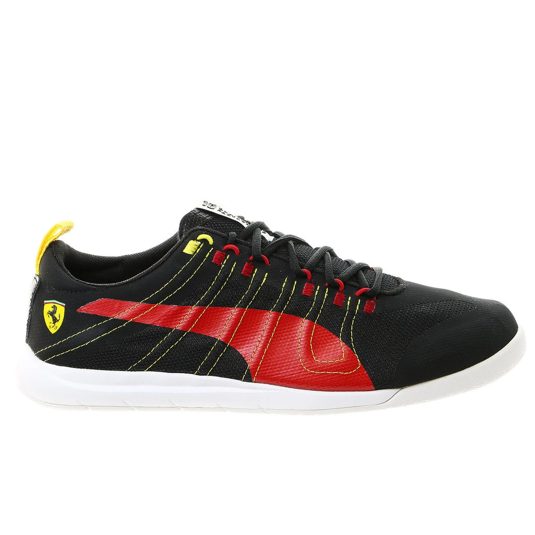 Puma Tech Everfit Ferrari Fashion Sneaker Shoe - Black/Rosso Corsa - Mens 1 Puma Tech Everfit Ferrari Fashion Sneaker Shoe - Black/Rosso Corsa - Mens