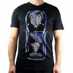 Puma Ferrari Graphic Tee - Black - Mens