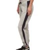 Puma Printed Side Panel Sweatpants - Grey - Womens