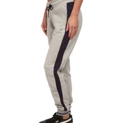 Puma Printed Side Panel Sweatpants - Grey - Womens