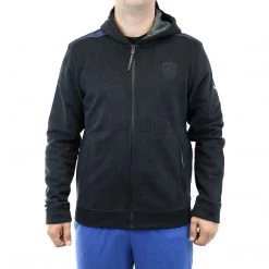 Puma Ferrari Hooded Sweat Jacket - Black - Mens