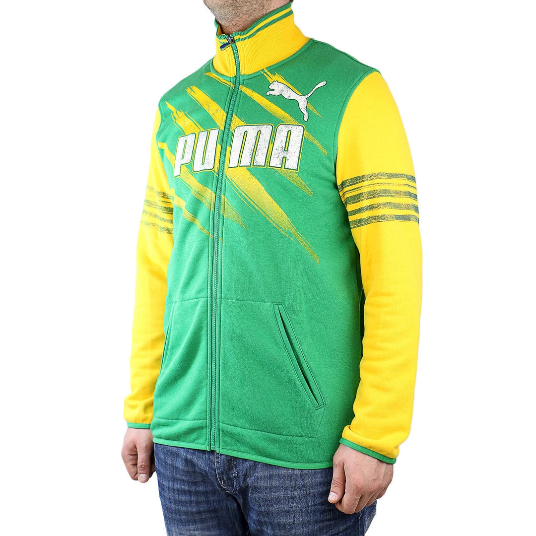 Puma Kicker Track Jacket Brazil - Amazon-Team Yellow - Mens 1 Puma Kicker Track Jacket Brazil - Amazon-Team Yellow - Mens