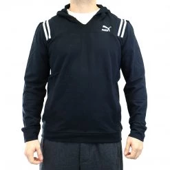Puma Progressive Hoodie - Black - Mens