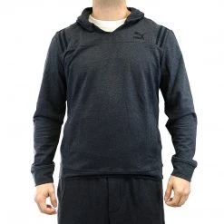 Puma Progressive Hoodie - Black - Mens