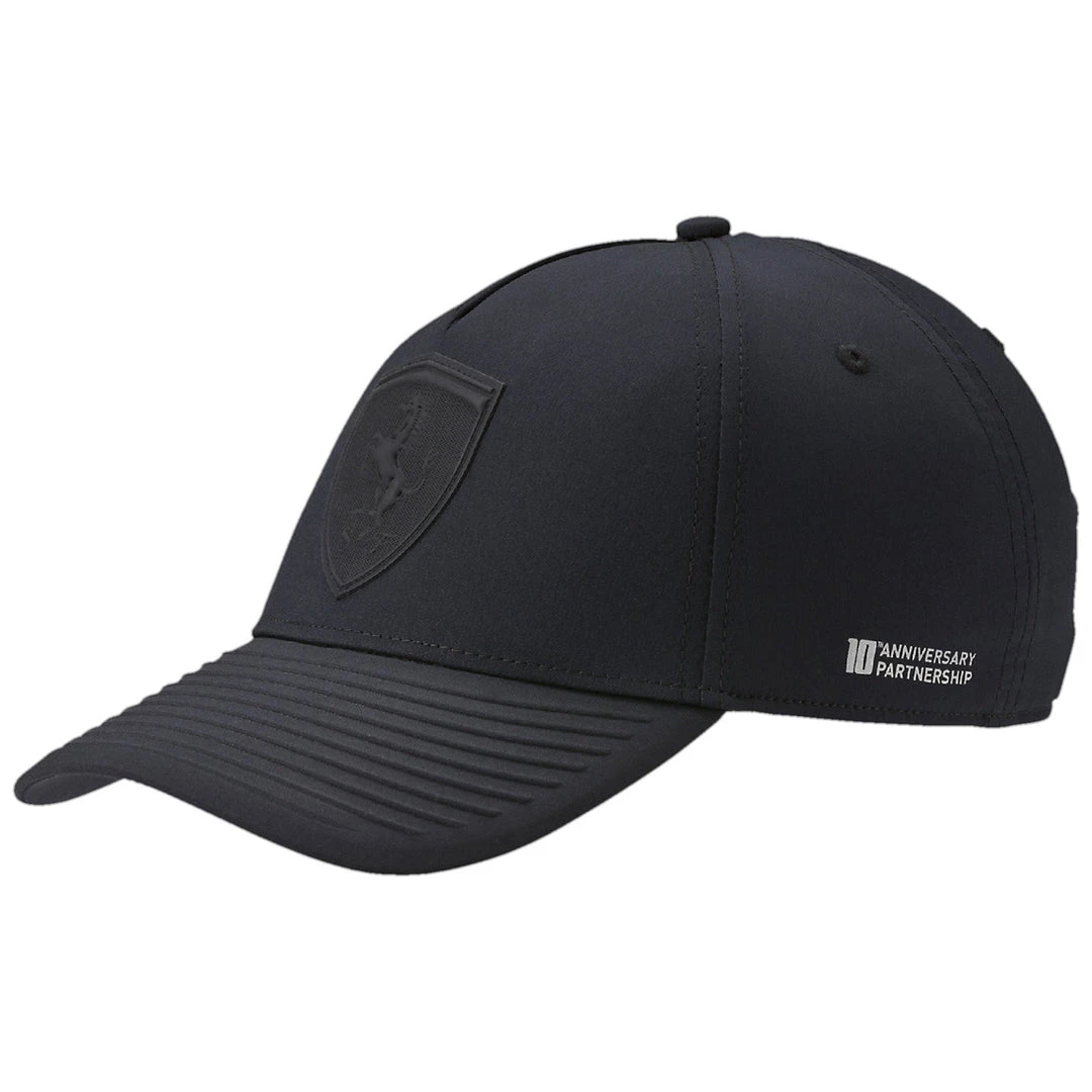 Puma FERRARI LIFESTYLE ADJUSTABLE HAT - Black - Mens 1 Puma FERRARI LIFESTYLE ADJUSTABLE HAT - Black - Mens