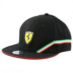 Puma Ferrari SF Trucker Adjustable Hat - Black - Mens