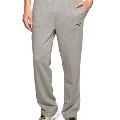 Puma Ess Pants - Medium Heather/Grey - Mens