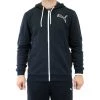 Puma Full Zip Hooded Jacket Full Zip Hoody - Black - Mens