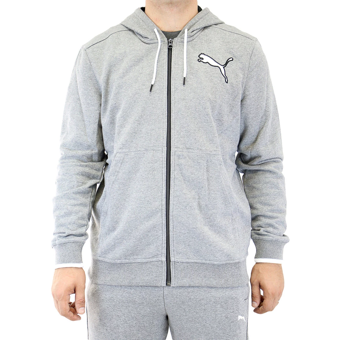 Puma Full Zip Hooded Jacket Full Zip Hoody - Black - Mens 2 Puma Full Zip Hooded Jacket Full Zip Hoody - Black - Mens