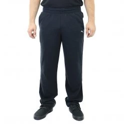 Puma Open Sweat Pants Open Sweatpants - Black - Mens