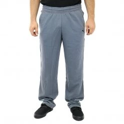 Puma Open Sweat Pants Open Sweatpants - Black - Mens