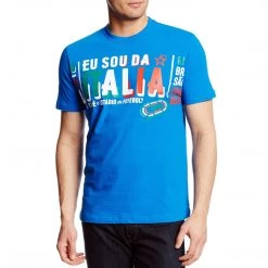 Puma My Nation Graphic Tee - Blazing Yellow Brasil - Mens