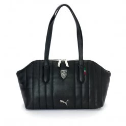 Puma LS Shoulder Bag - Black - Womens