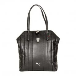 Puma Ferrari Long Sleeve Shopper - Black - Mens