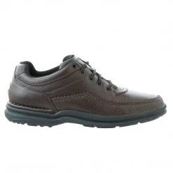 Rockport World Tour Classic Walking Shoe - Brown Tumbled - Mens
