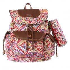 Sakroots Artist Circle Flap Backpack Backpacks