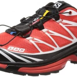 Salomon S-Lab Xt 6 Softground Running Shoes - Black/White/Racing Red - Mens