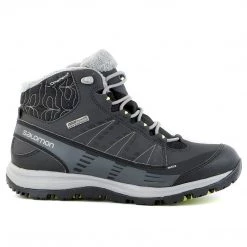 Salomon Kaina CS WP W Snow Boot - Verdi Grey/Tempest/Green Tea - Womens