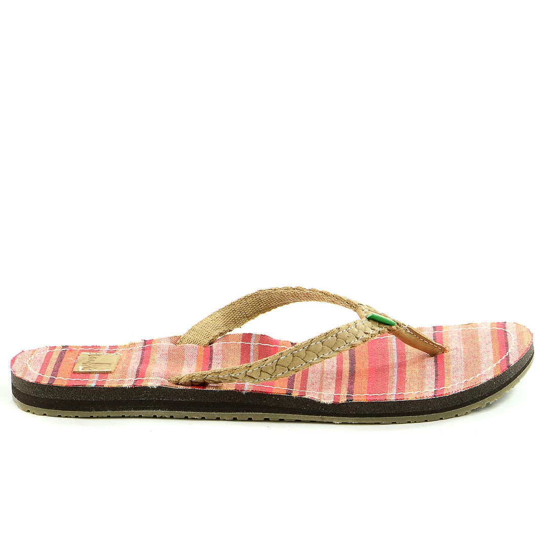 Sanuk Poncho Viva Flip Flop Sandal - Womens 2 Sanuk Poncho Viva Flip Flop Sandal - Womens