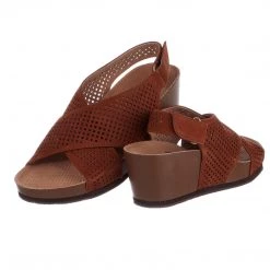 Womens Softwalk Hansford Wedge Sandal - Women's