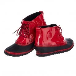 Womens Sorel Out 'n About Leather Booties - Women's