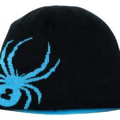 Spyder Reversible Innsbruck Hat - Black/Cirrus - Mens