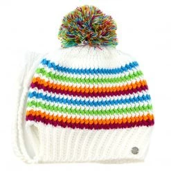 Spyder Bittersweet Hat - White/Multy - Womens