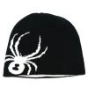Spyder Reversible Bug Hat - Black/White - Boys Kids