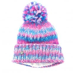 Spyder Twisty Hat - WHT/MLT - Girls Kids