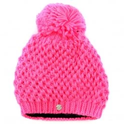 Kids Spyder Brrr Berry Hat - White - Girls 5 Kids Spyder Brrr Berry Hat - White - Girls