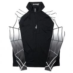 Spyder Linear Web T-Neck Shirt Athletic Top - Mens