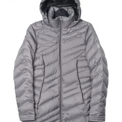 Spyder Timeless Long Down Jacket Hooded Coat - Womens