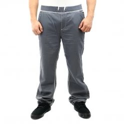 True Religion Contrast Wide Leg Sweatpants - Pavement - Mens
