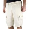 True Religion Recon Cargo Linen Short - Ecru - Mens